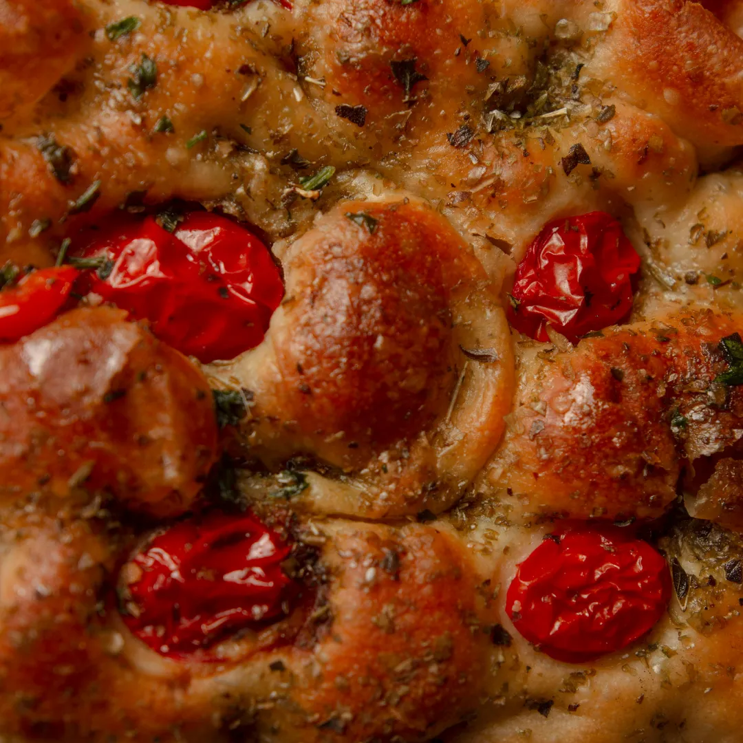 Focaccia barese photo